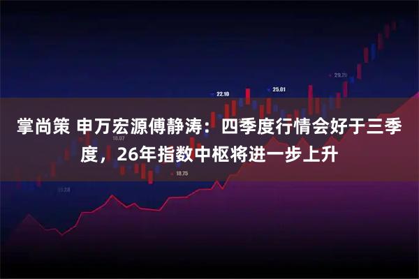 掌尚策 申万宏源傅静涛：四季度行情会好于三季度，26年指数中枢将进一步上升