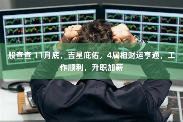 股查查 11月底，吉星庇佑，4属相财运亨通，工作顺利，升职加薪